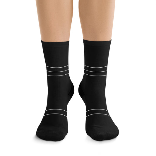 Basic black socks