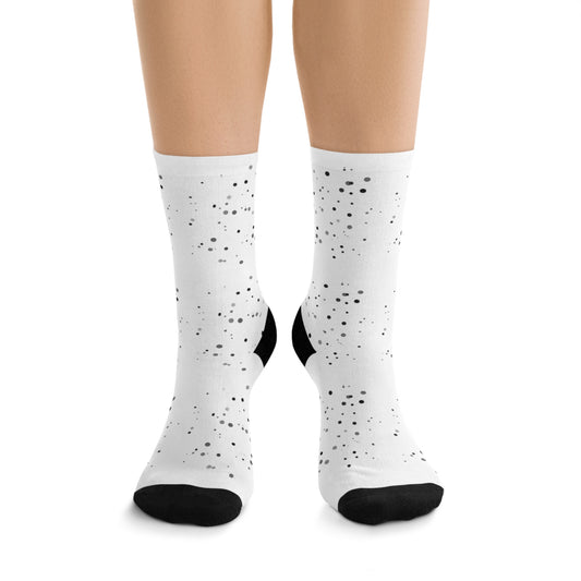 Basic dots print socks