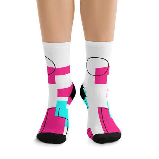 80s style socks